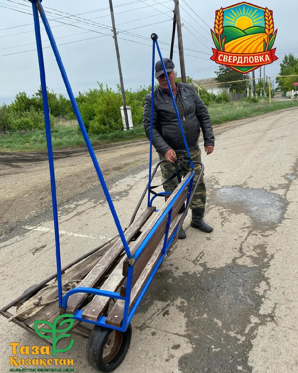 Свердловкада "Таза Қазақстан" бағдарламасы аясында балалар алаңы жаңартылды!