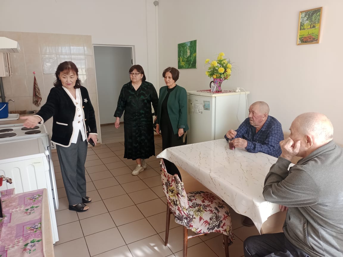 «№ 2 Рудный арнаулы әлеуметтік қызмет көрсету орталығы» КММ бару