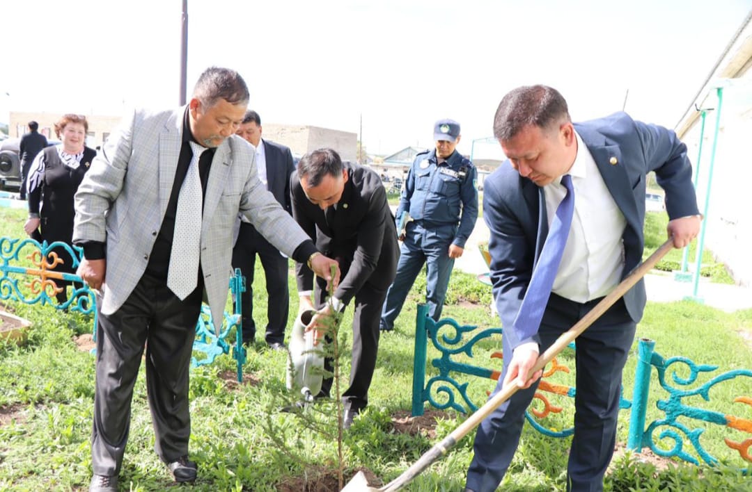 Жарма ауданы әкімі Н.Борсукбаевтың халықпен кездесуі