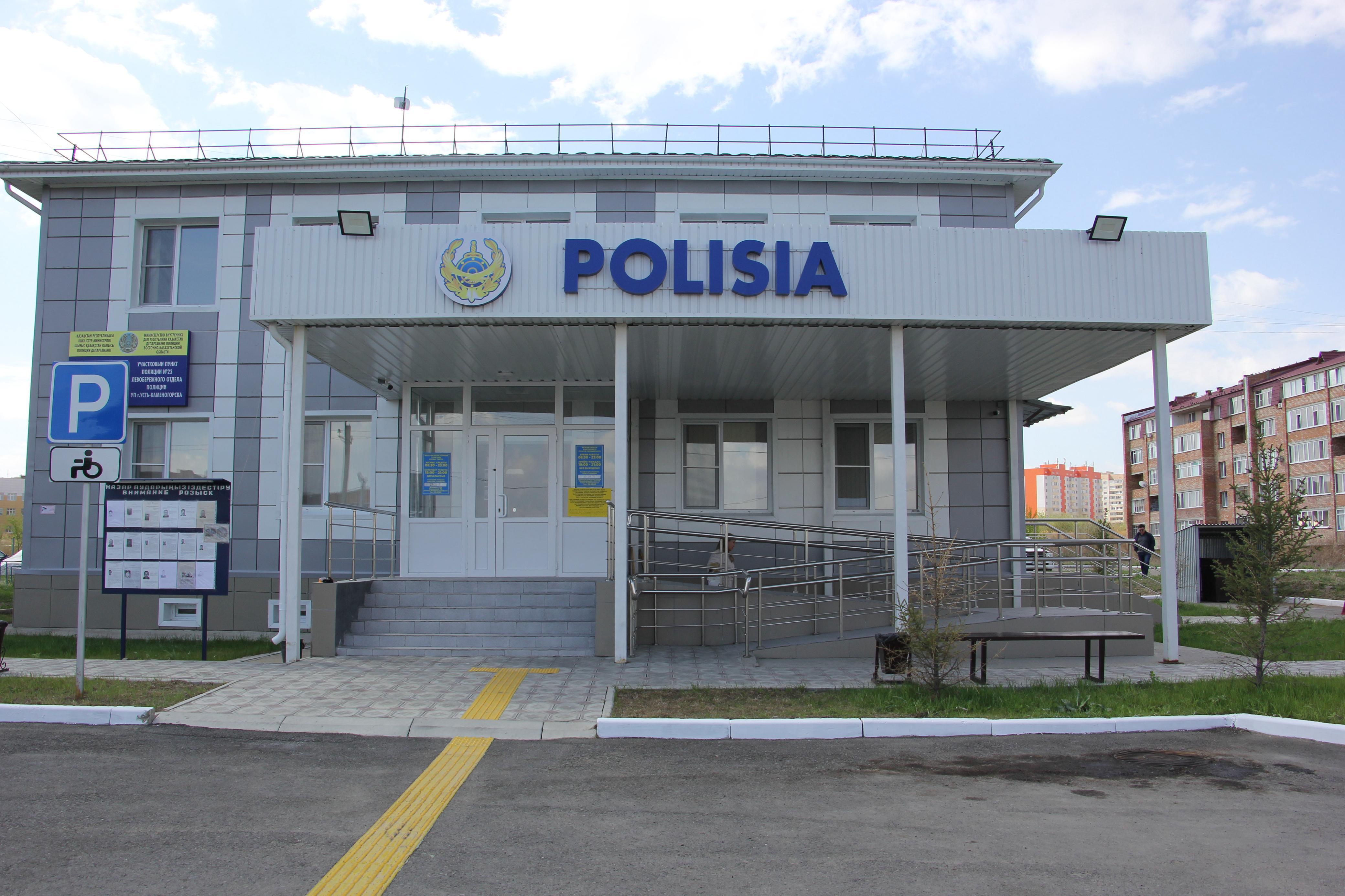 ШҚО полицейлері қаланы көгалдандыруға үлес қосты