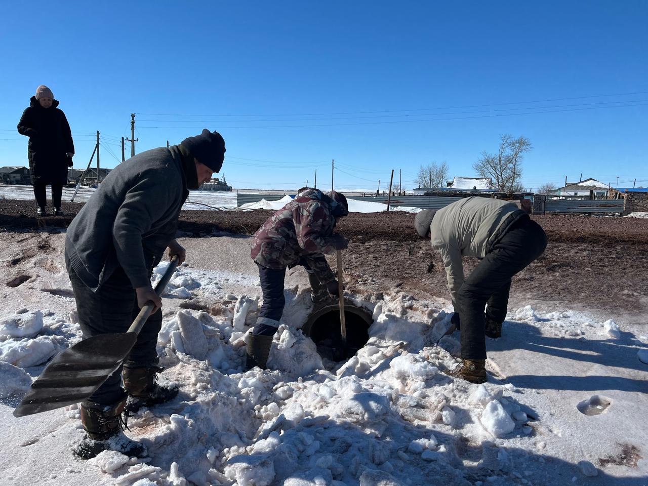 Көктемгі су басу қаупін алдын-алу