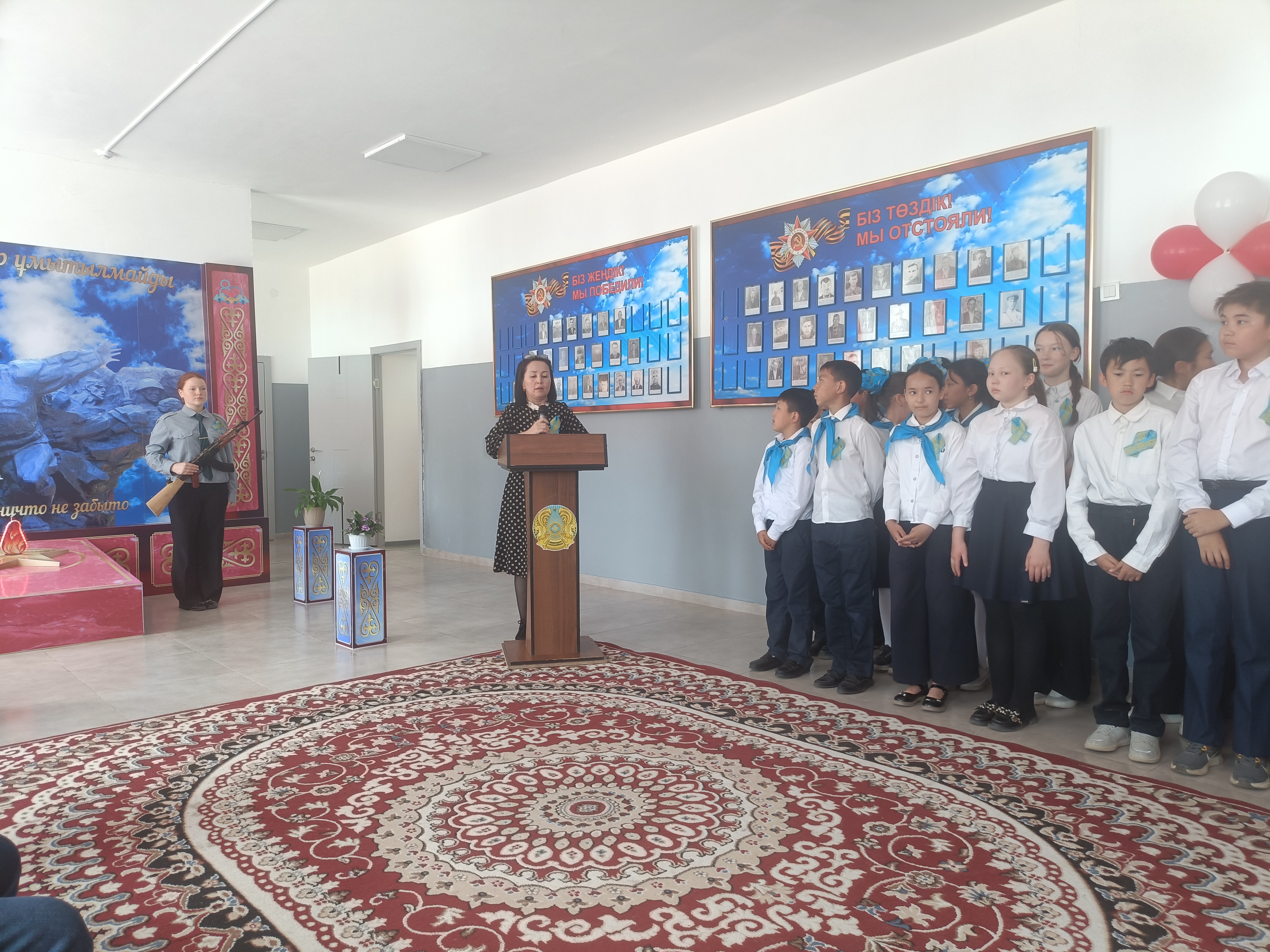 Теректі ауылдық округінде Жеңіс күніне арналған мерекелік шара өтті