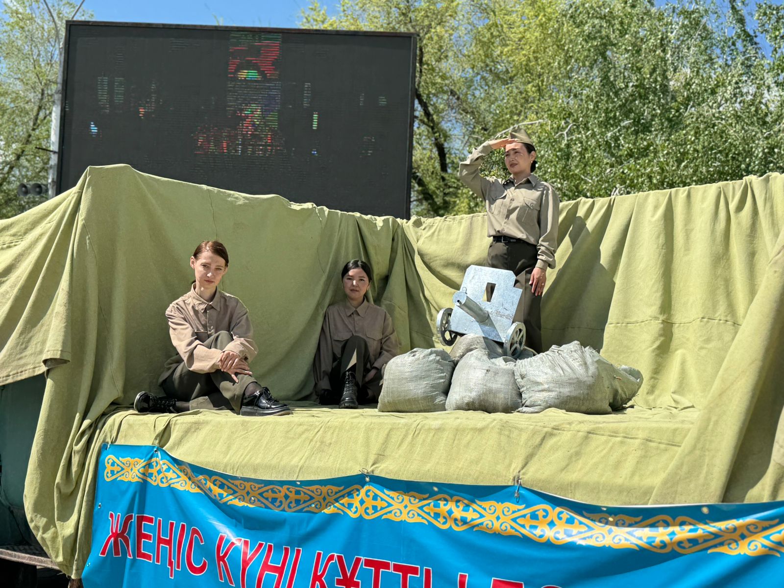 Жітіқара ауданында Ұлы Отан соғысындағы Жеңісінің 80-жылдығы атап өтті.