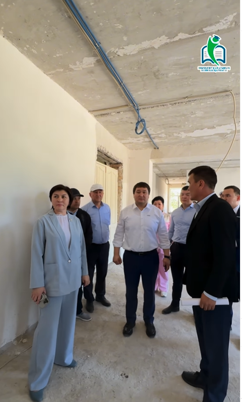 Шымкент қаласында білім беру инфрақұрылымын дамыту жұмыстары жалғасуда