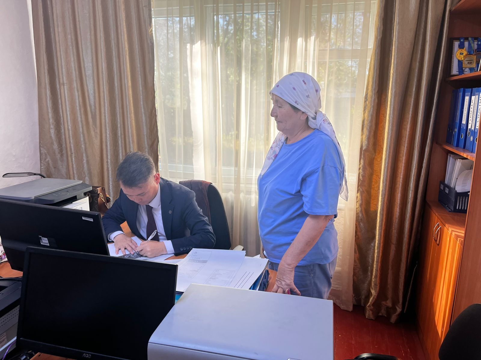 Жанама ауылдық округі әкімінің тұрғындарды жеке қабылдауы