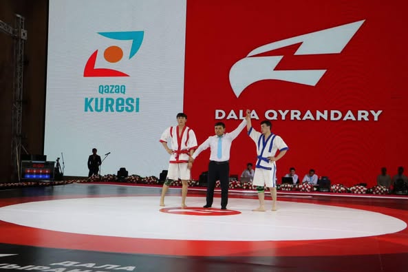 ТҮРКІСТАНДА ҚАЗАҚ КҮРЕСІНЕН «ДАЛА ҚЫРАНДАРЫ» РЕСПУБЛИКАЛЫҚ ТУРНИРІ БАСТАЛДЫ