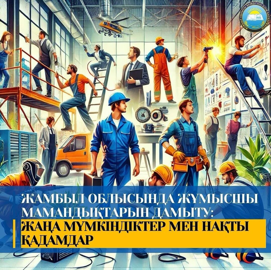 ЖҰМЫСШЫ МАМАНДЫҚТАР ЖЫЛЫНА ОРАЙ ЖАМБЫЛДА 6 САЛАЛЫҚ КЕШЕН АШЫЛМАҚ