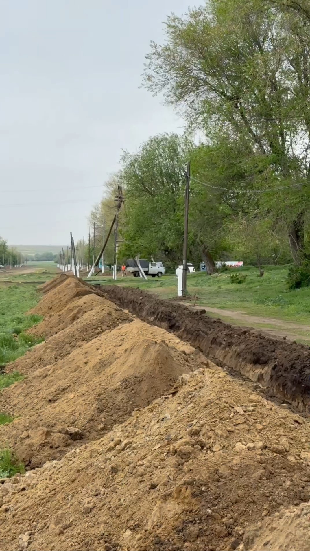 🔹️Мәртөк ауданындағы ауылдарды газдандыру жұмыстары жалғасуда