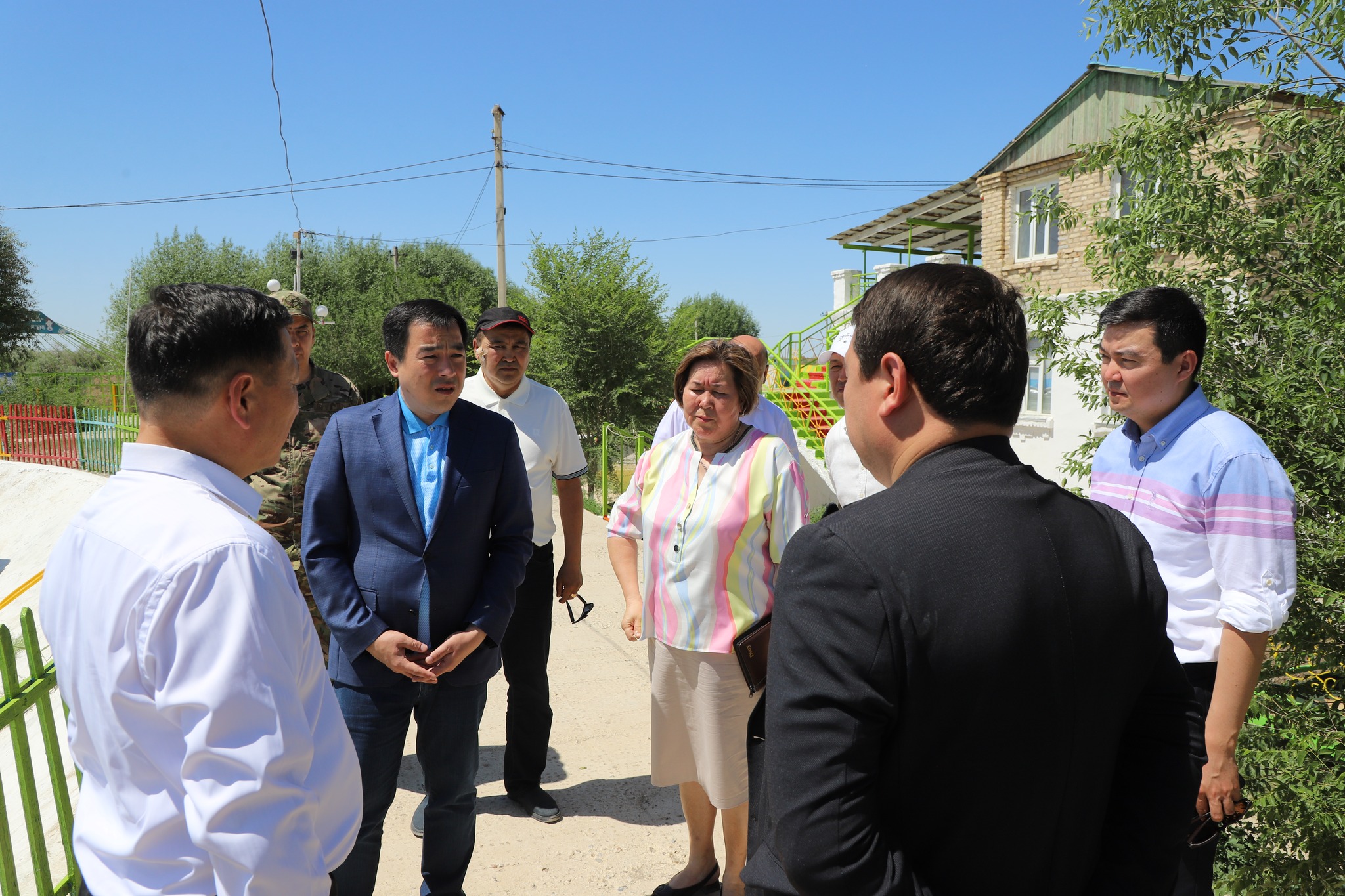Аудан әкімі Ардақ Ибраимов «Ақтерек» сауықтыру лагерінің жұмысымен танысты
