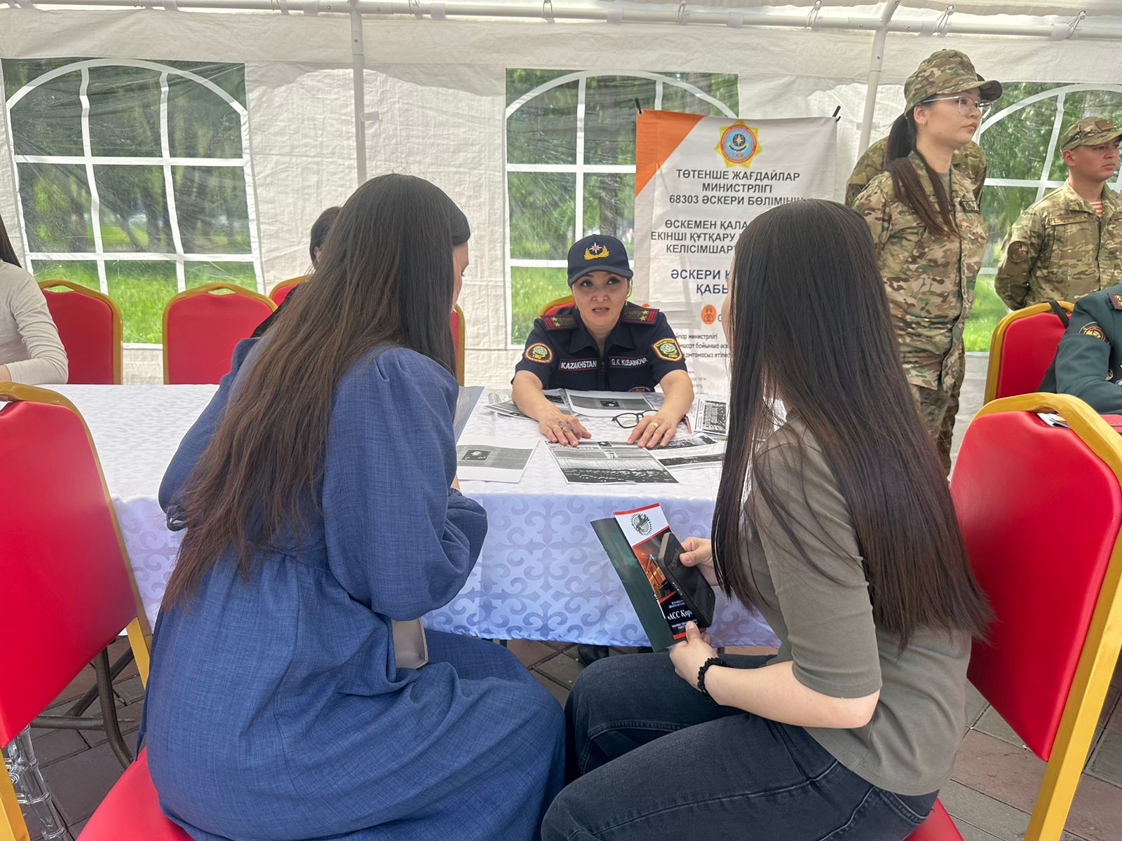 Жұмысшы мамандықтар жылына қатысты жәрмеңкесі ұйымдастырылды