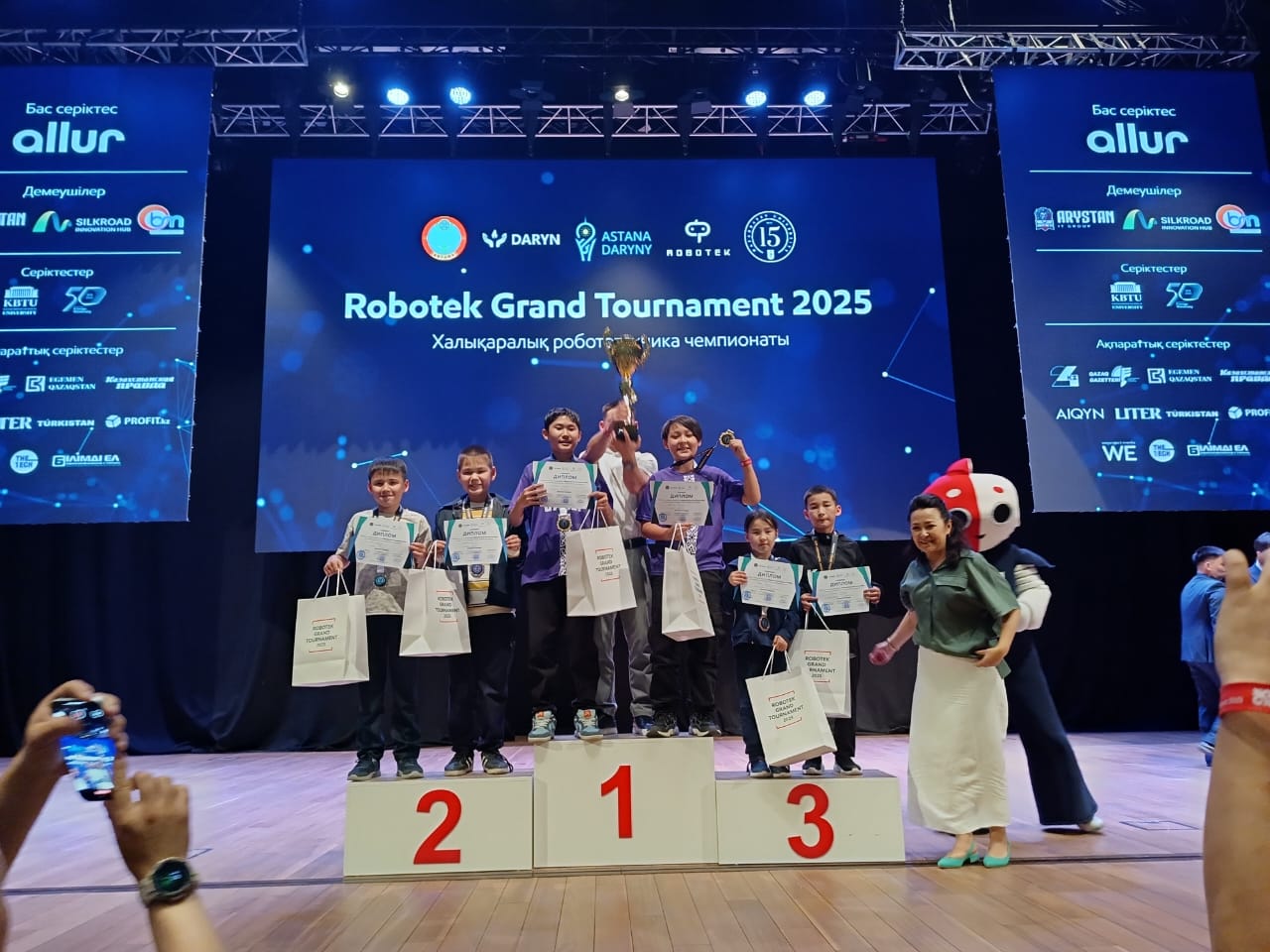 «Robotek Grand Tournament» халықаралық чемпионатының қорытындысы