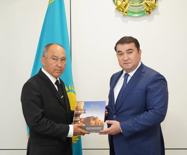 НҰРАЛХАН КӨШЕРОВ ТҮРІКМЕНСТАН РЕСПУБЛИКАСЫНЫҢ ДЕЛЕГАЦИЯСЫМЕН КЕЗДЕСТІ