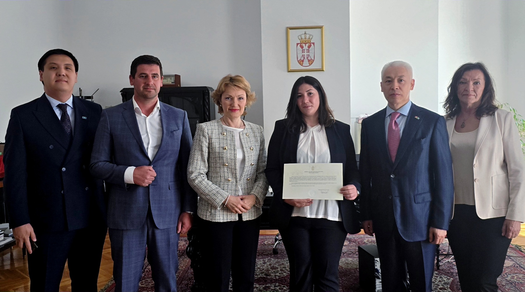 A New Honorary Consul of Kazakhstan has been Appointed in Serbia