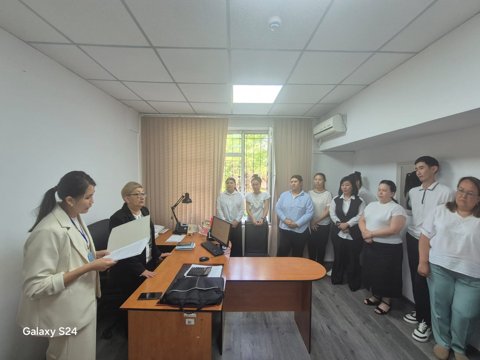 Қарасай аудандық әлеуметтік қамсыздандыру бойынша бөлімшесінде профилактикалық бақылау жүргізілді.