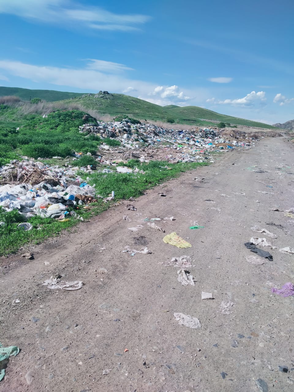 Үлкен Нарын ауданы қоғамдық кеңесі қатты тұрмыстық қалдықтар бойынша мониторинг жүргізді