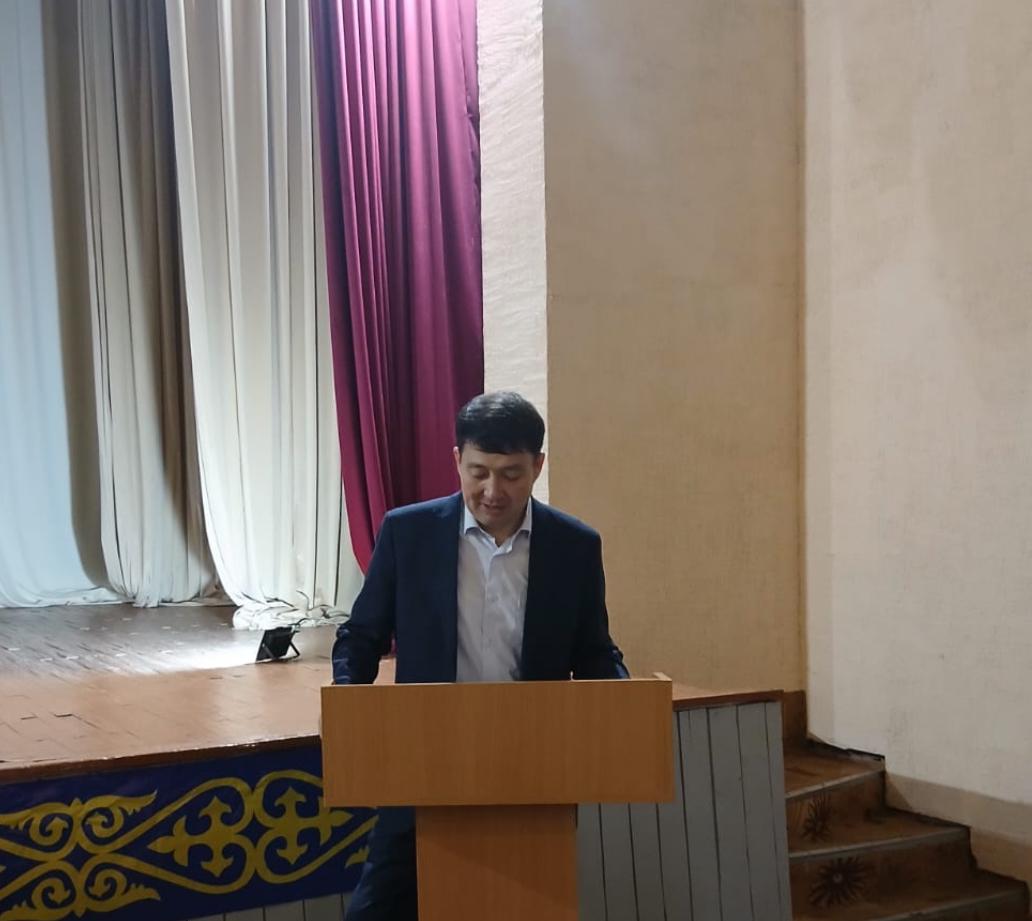 Встречи с жителями сёл Хмельницкое и Целинное