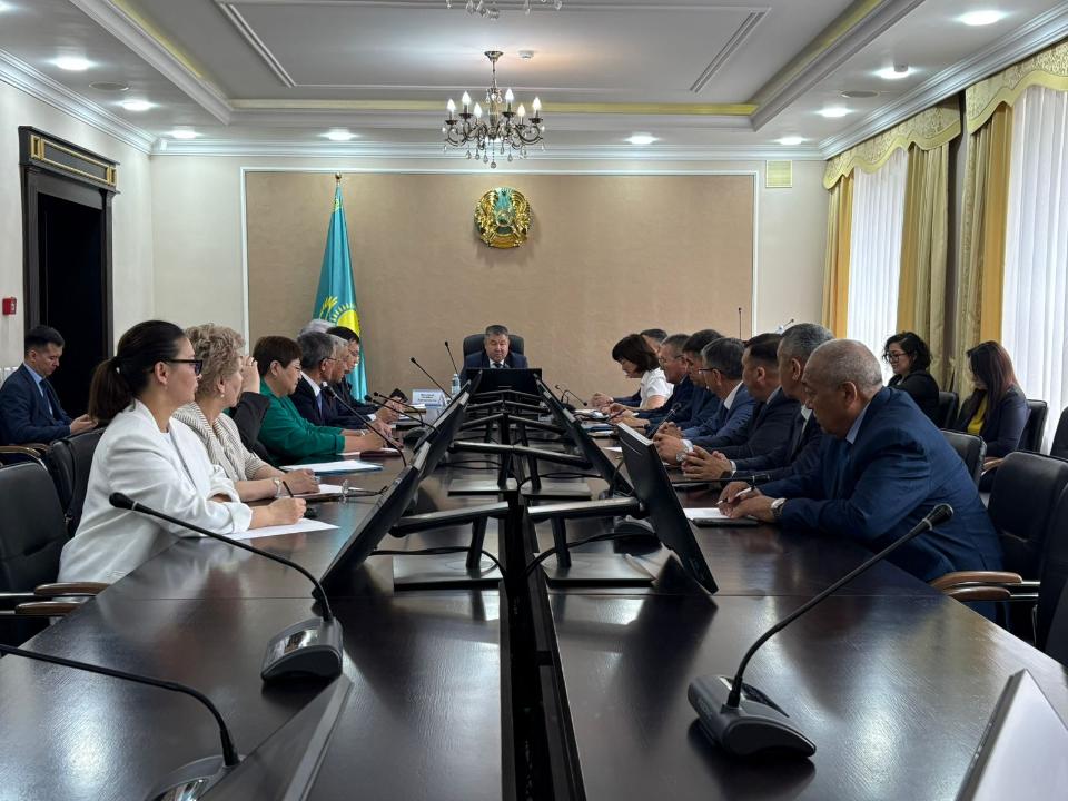 В Кокшетау прошло выездное заседание Совета по координации деятельности маслихатов Акмолинской области