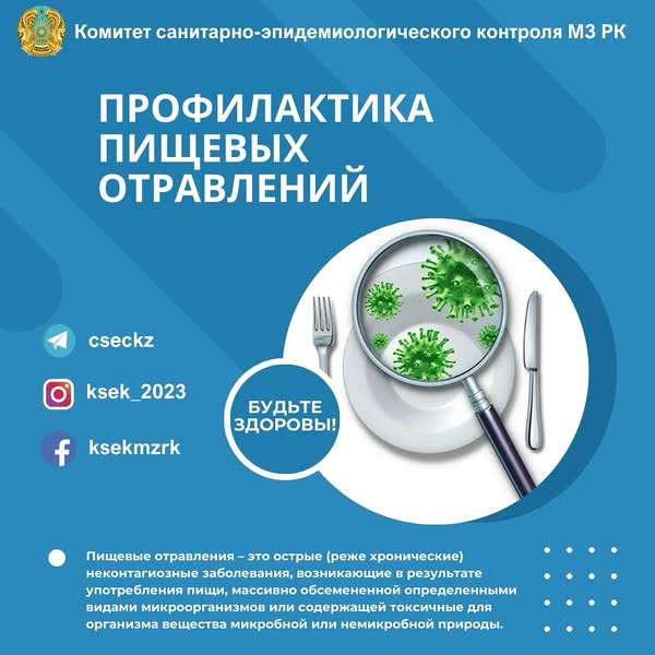 Профилактика пищевых отравлений