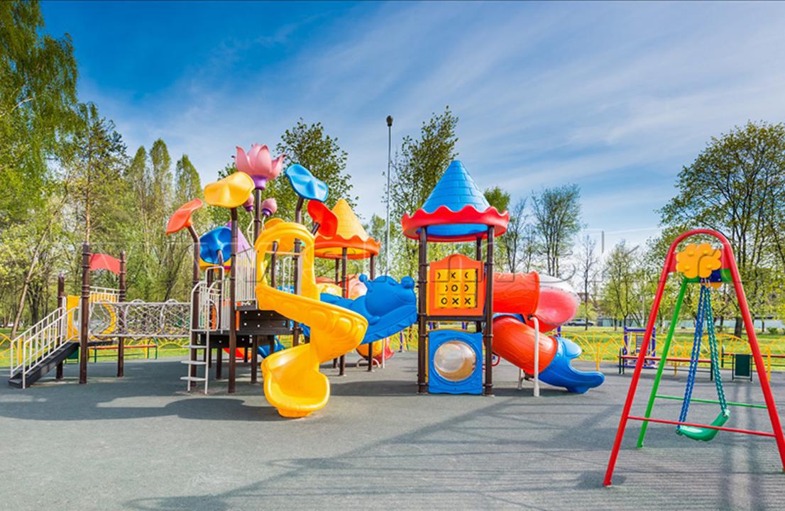 Жаңаарқа кентінде балаларға арналған 6 жаңа ойын алаңы салынады
