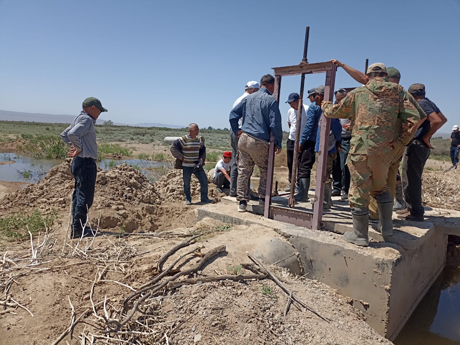 Еңкөл су қоймасына қатысты кездесу өтті.