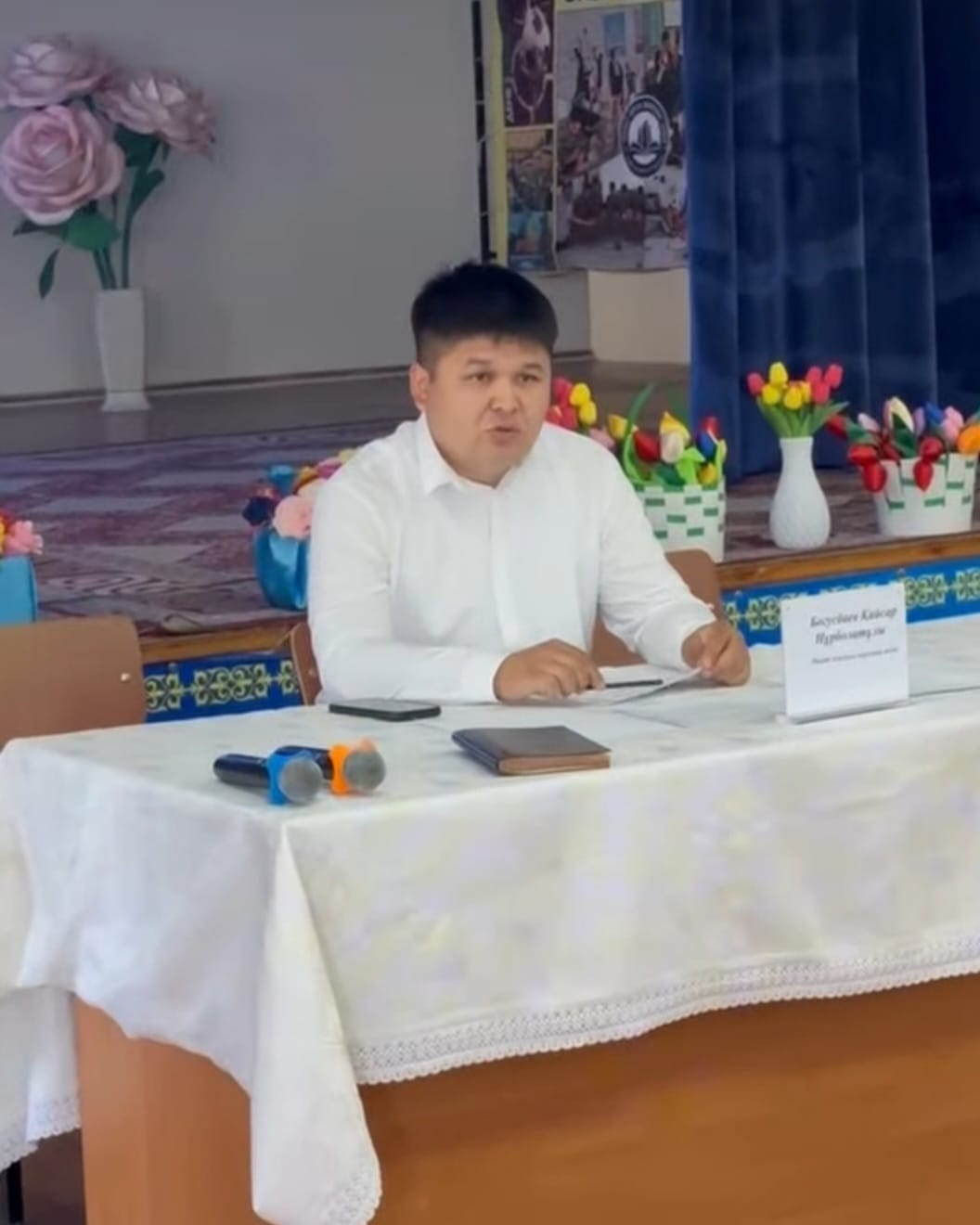 Рахат ауылы тұрғындарымен тұрақты кездесу өтті.