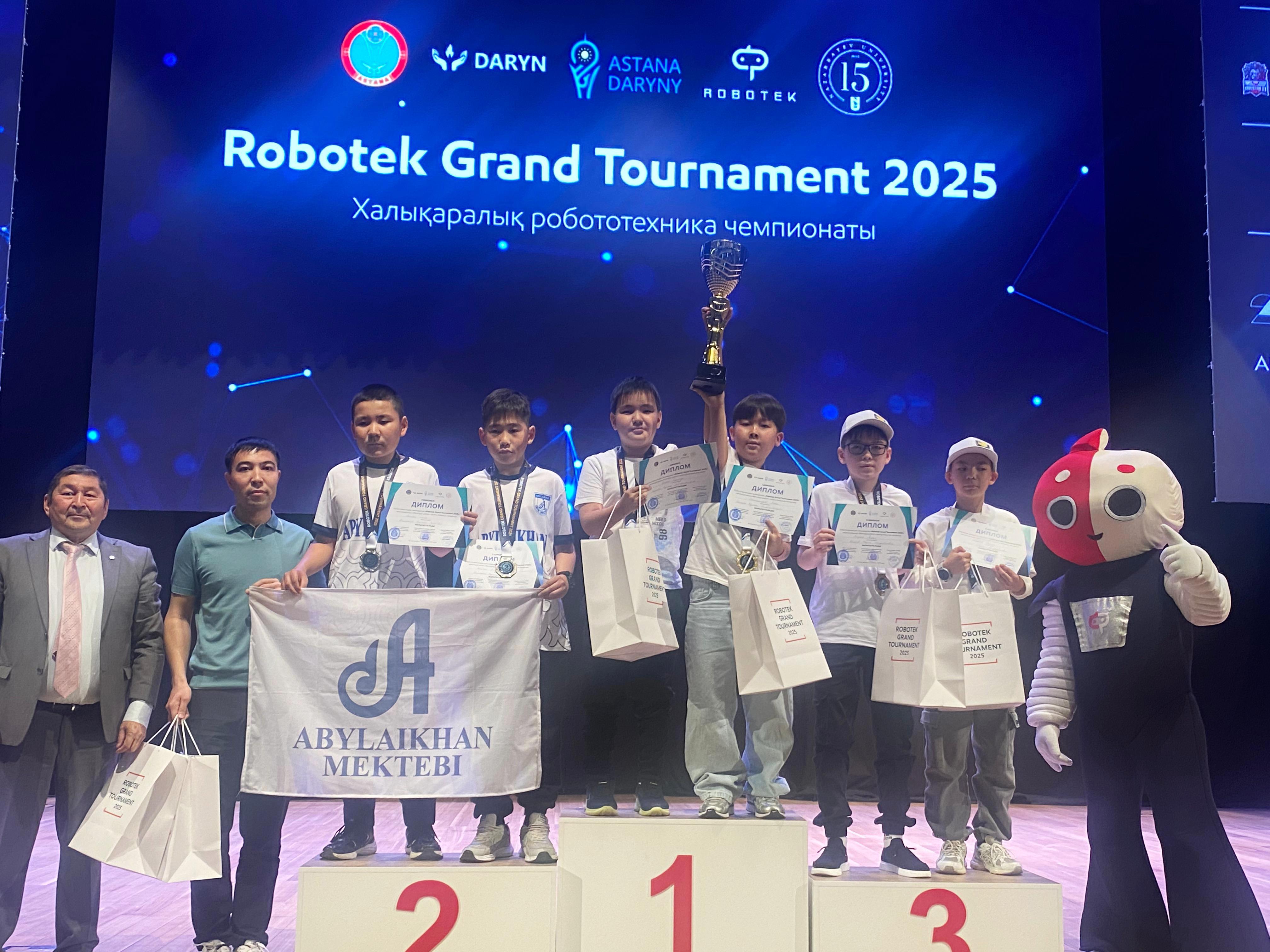 Робототехника бойынша халықаралық чемпионаттың қорытындысы