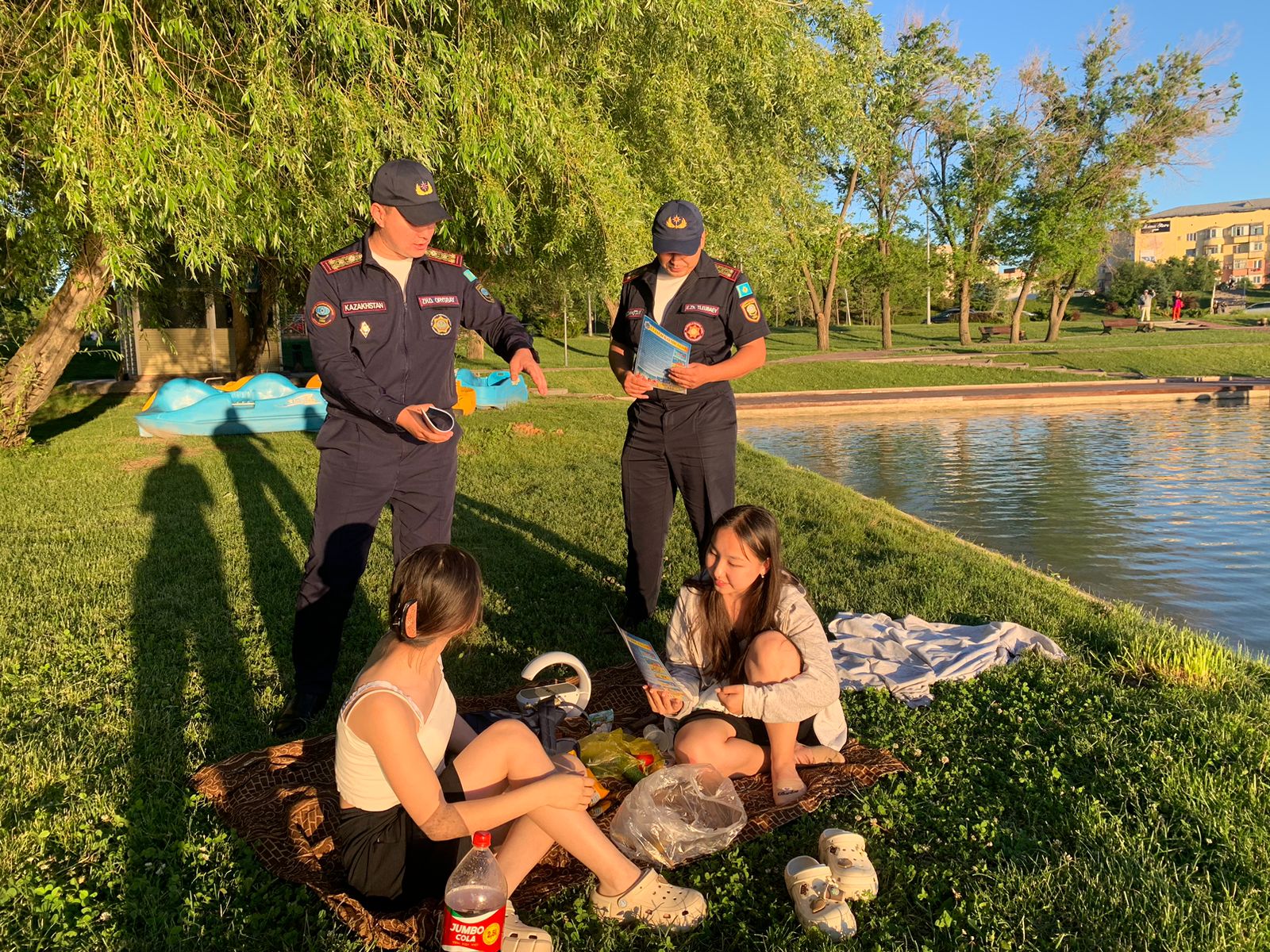 Жетісу облысында судағы қауіпсіздікті қамтамасыз ету бойынша іс-шаралар жүргізілуде