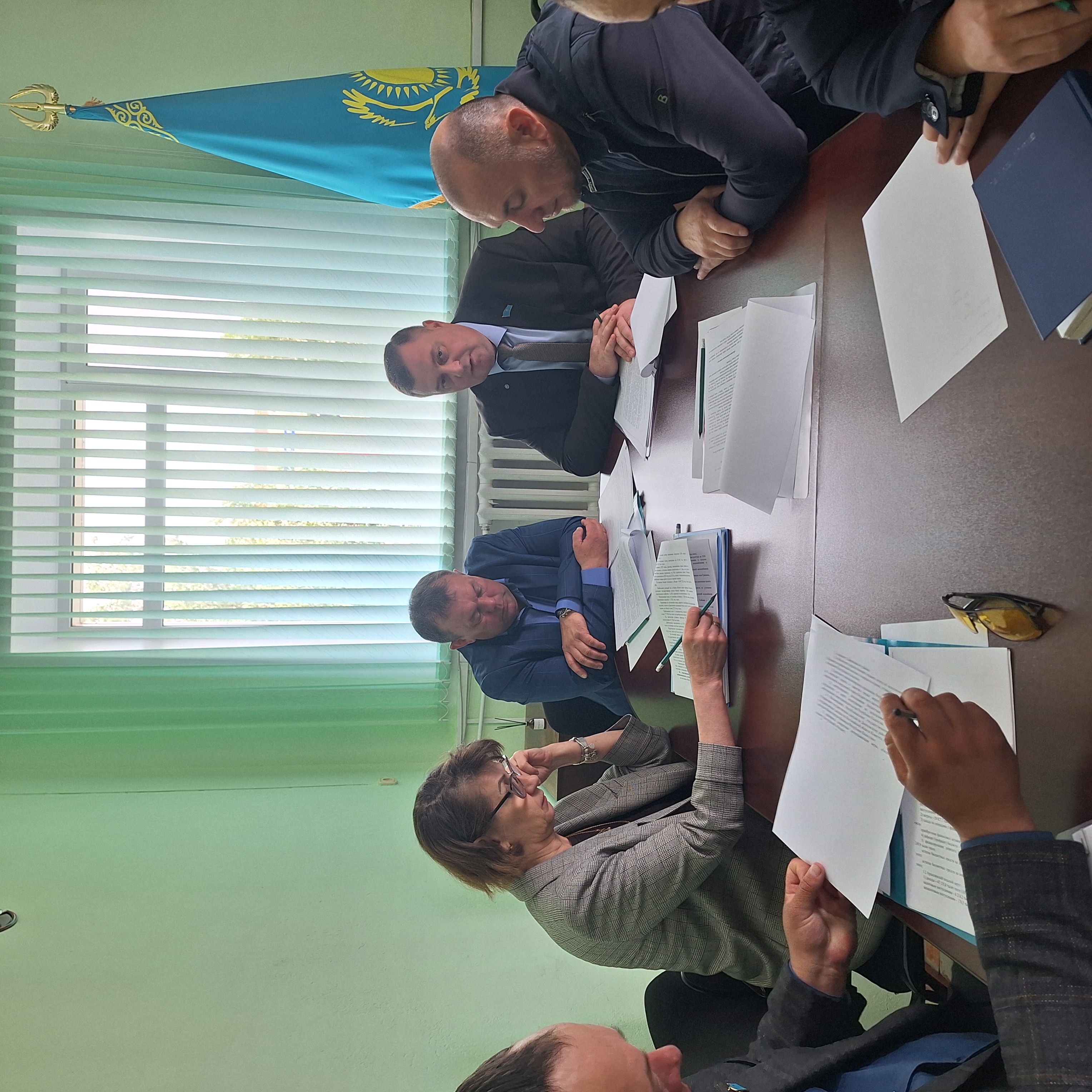 Аудандық мәслихаттың экономика, өзін-өзі басқару және бюджетті жоспарлау мәселелері жөніндегі тұрақты комиссиясының отырысы туралы