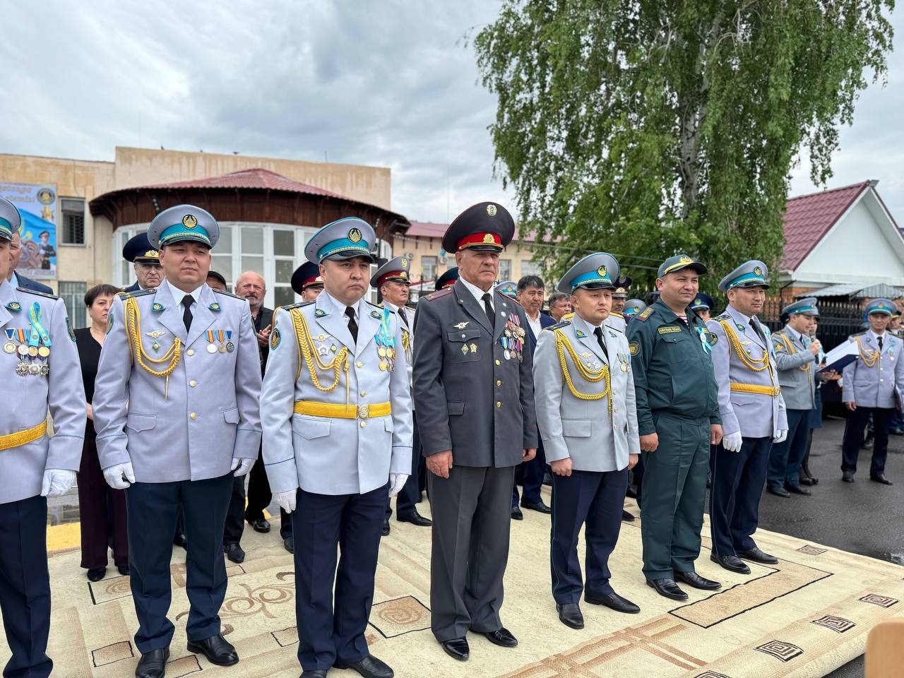 В Департаменте УИС по Костанайской области торжественно отметили 7 и 9 мая.