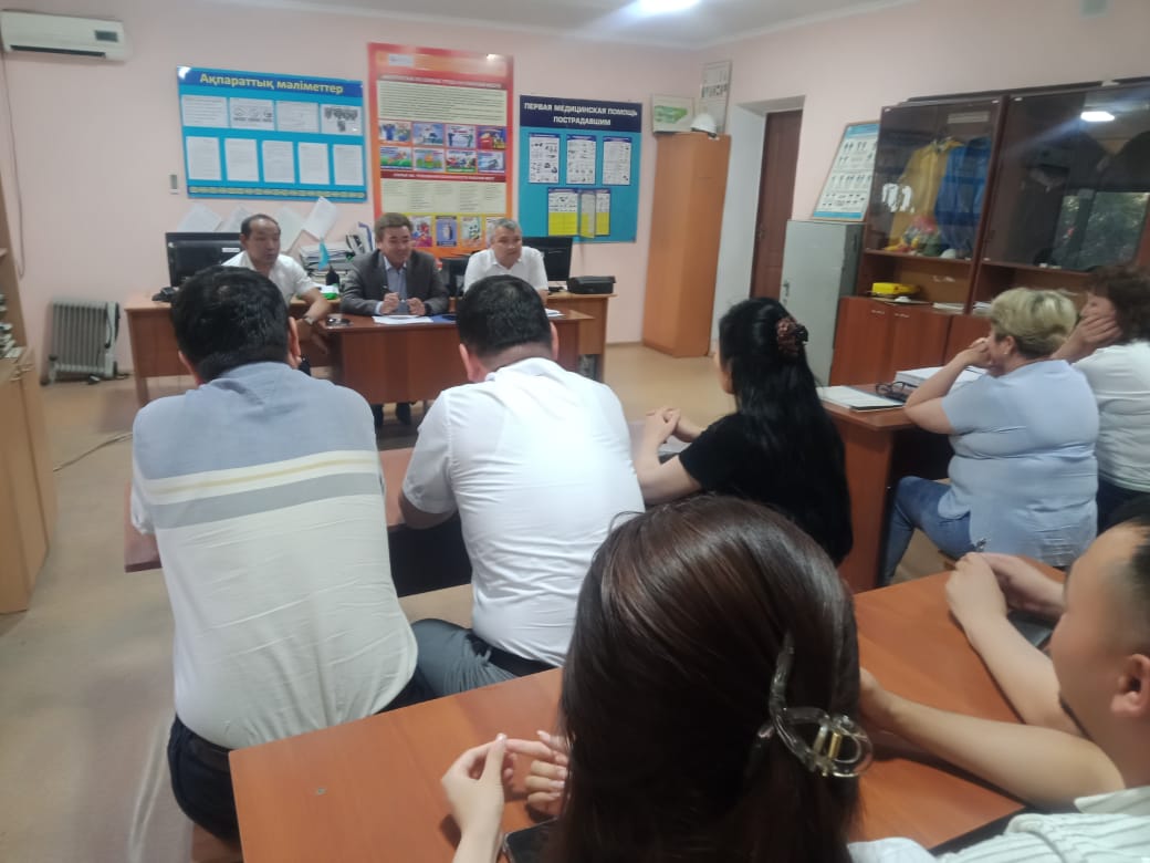 🔰 АРЫС: «АРЫССКОЕ ВАГОНОРЕМОНТНОЕ ДЕПО» ЖШС-НІҢ ҰЖЫМЫМЕН ЕҢБЕК ЗАҢНАМАСЫ ТАЛАПТАРЫНЫҢ САҚТАЛУЫ БОЙЫНША КЕЗЕКТІ КЕЗДЕСУ ҰЙЫМДАСТЫРЫЛДЫ