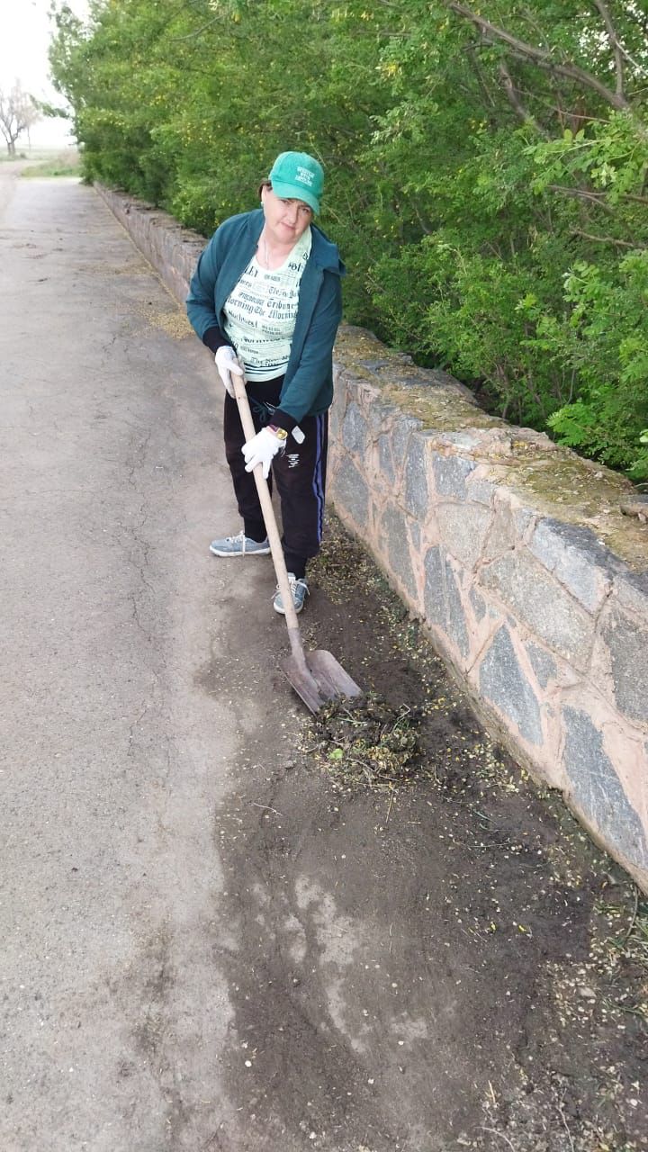 Ауыл игілігі үшін бірлескен еңбек!