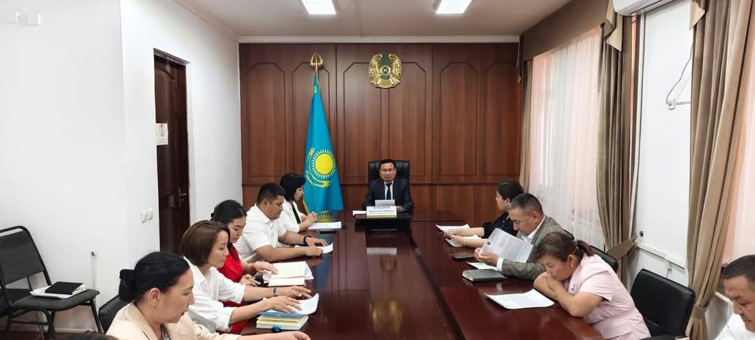 Комиссия отырысы өткізілді