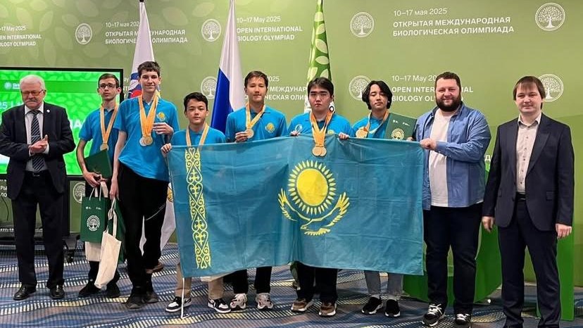 Көкшетаулық оқушы биология пәні бойынша халықаралық олимпиадада күміс жүлде жеңіп алып, Қазақстан құрамасының жеңісіне үлес қосты