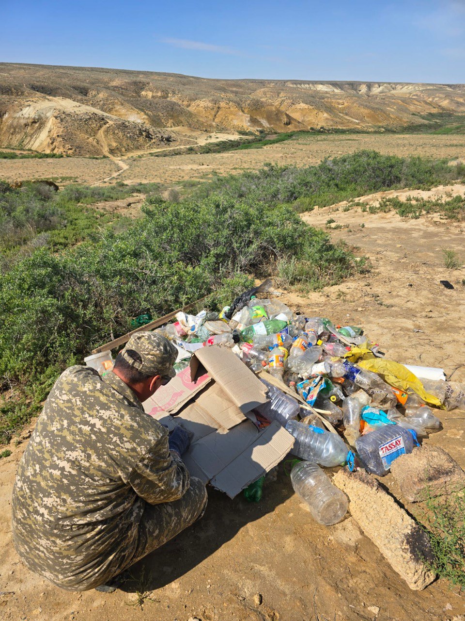 Маңғыстау облысында «Таза Қазақстан» экологиялық акциясы аясындағы шаралар жалғасуда 