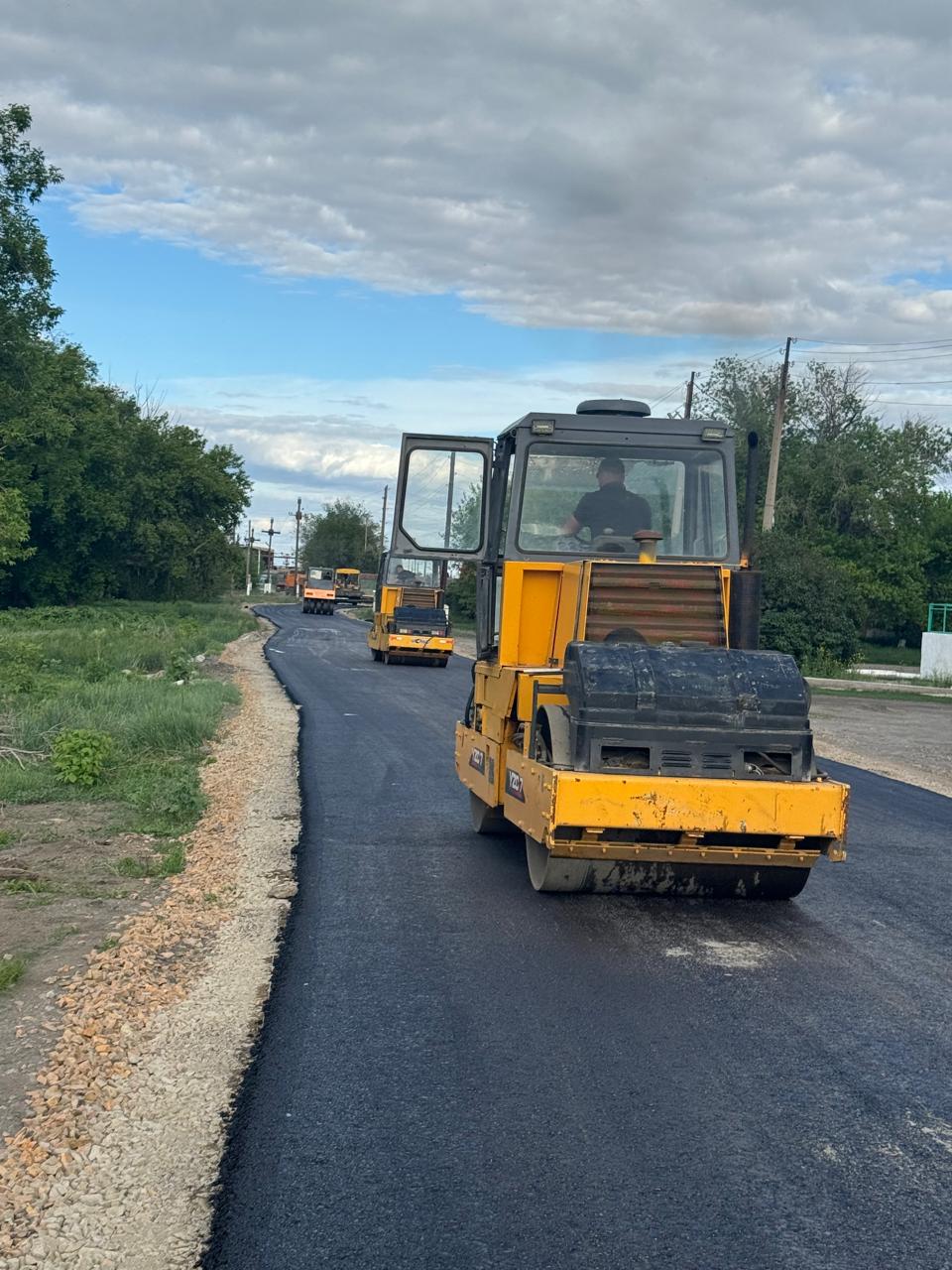 Карл Маркс көшесіндегі жолдарды орташа жөндеу, мердігер Фтоян Ж. С.