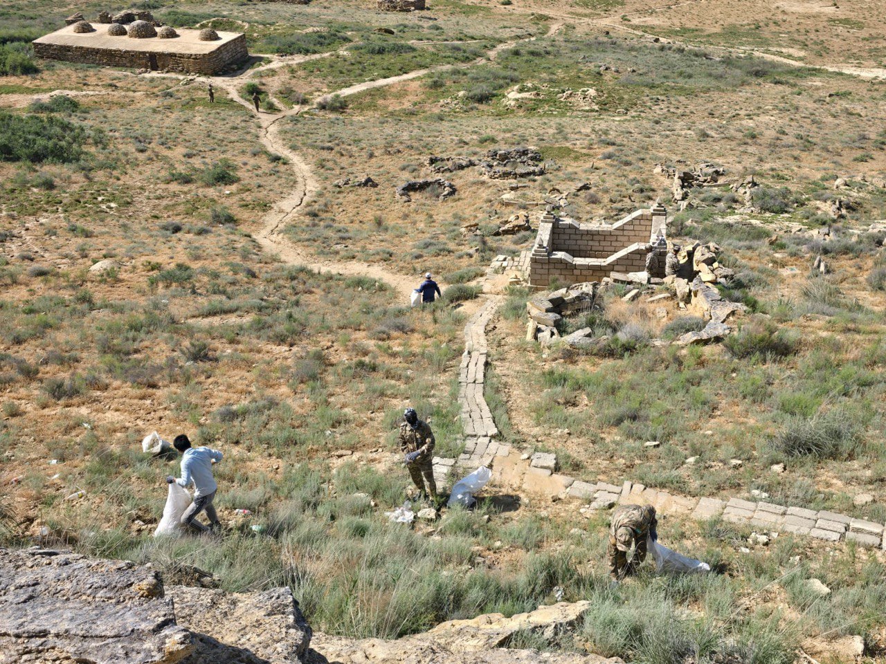 Маңғыстау облысында «Таза Қазақстан» экологиялық акциясы аясындағы шаралар жалғасуда