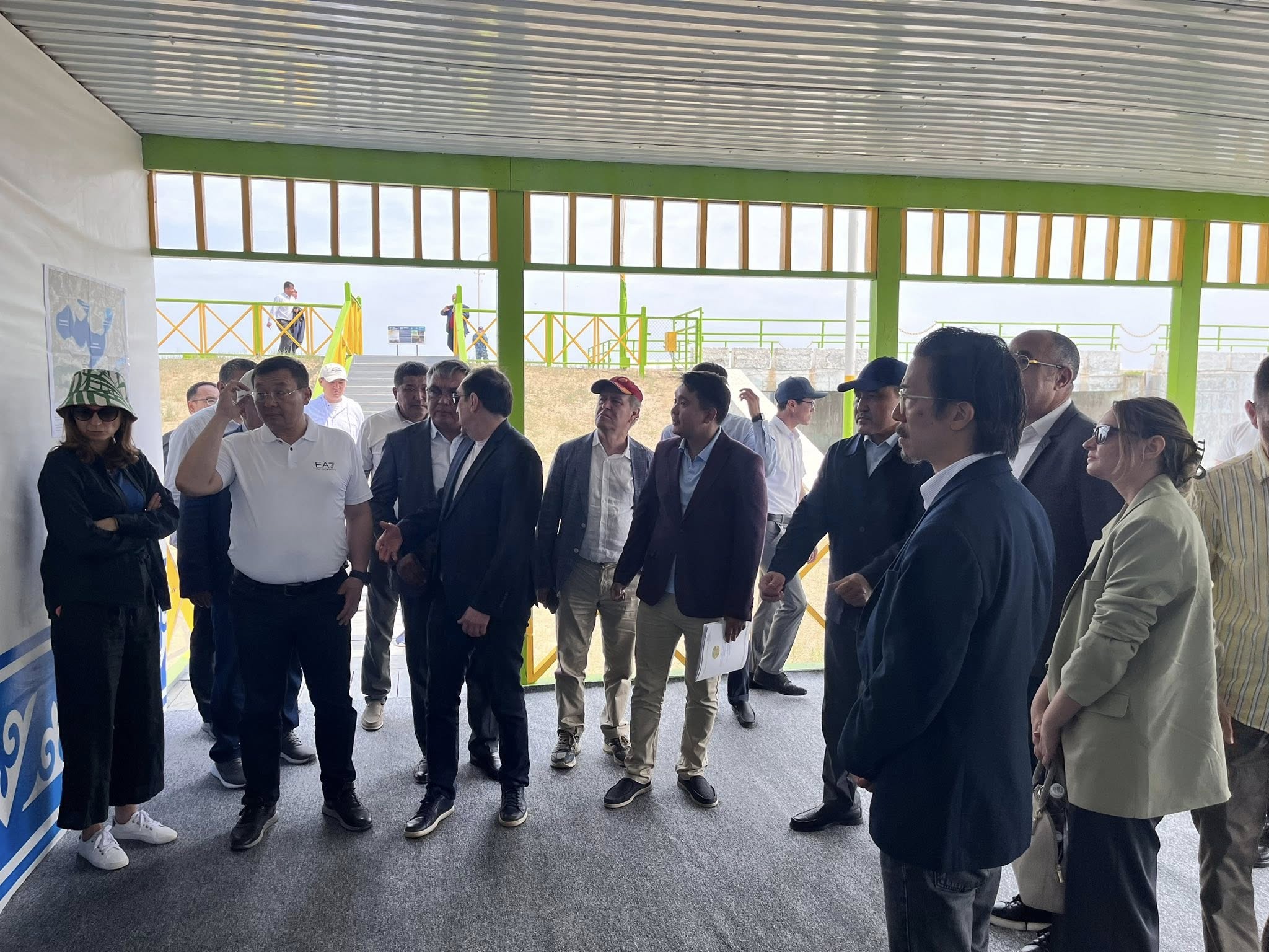ҚР СУ РЕСУРСТАРЫ ЖӘНЕ ИРРИГАЦИЯ МИНИСТРІ Н.НҰРЖІГІТОВ КӨКАРАЛ БӨГЕТІНЕ БАРДЫ