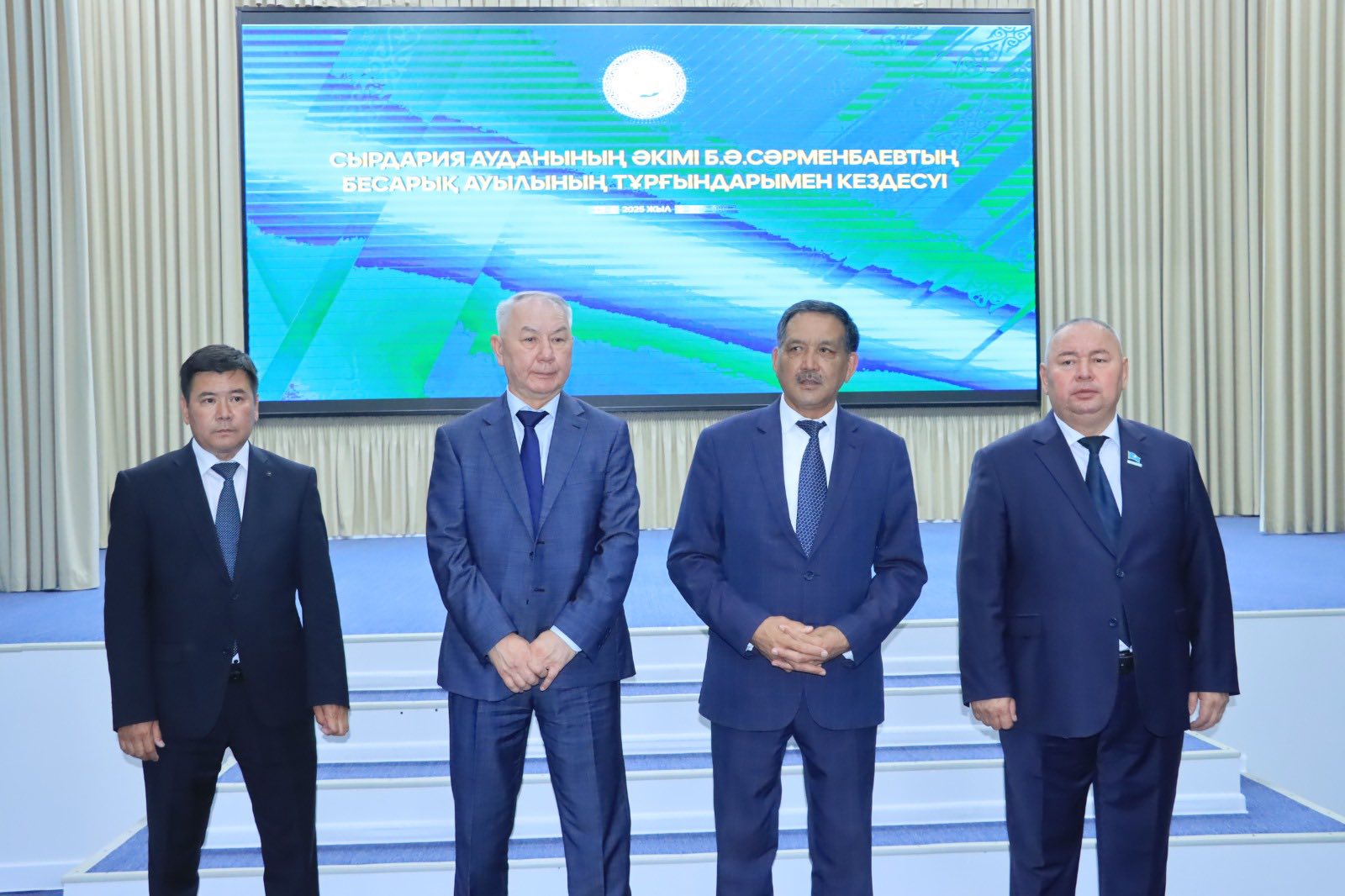 Есепті кездесулер Бесарық, Қоғалыкөл, және Шіркейлі ауылдарында жалғасты