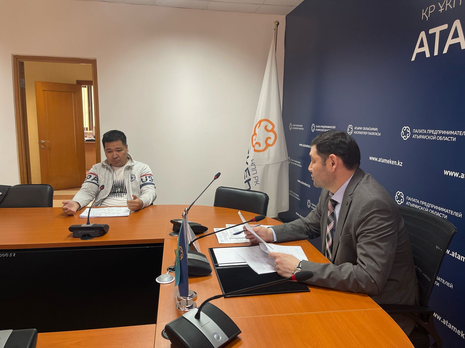 Атырау: Атырау облысы бойынша ЭТТД басшысы Н.М.Каримовпен жеке қабылдау өткізілді