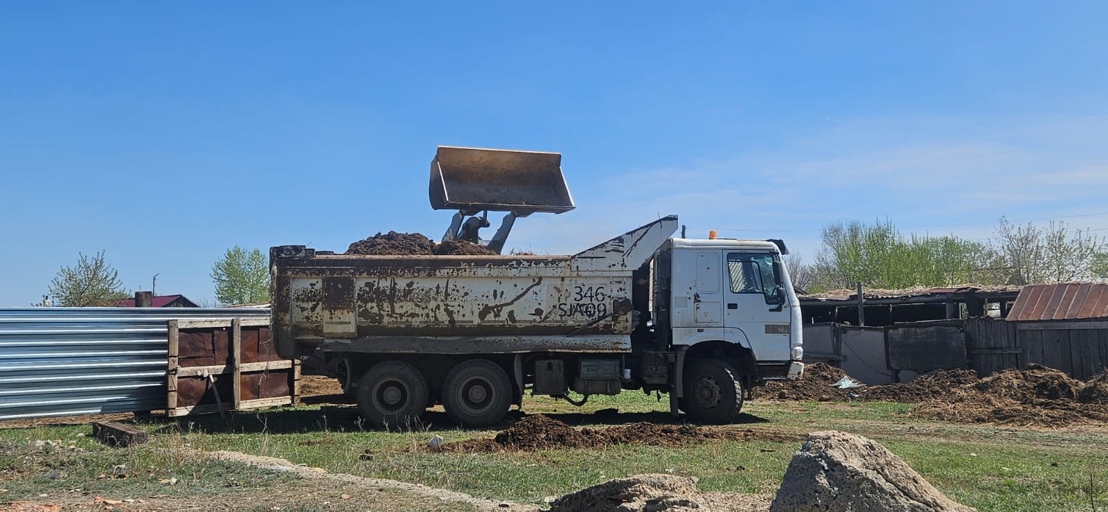 Ынталы ауылында 1-мамырдан бастап күл-қоқысты шығару жұмыстары басталды