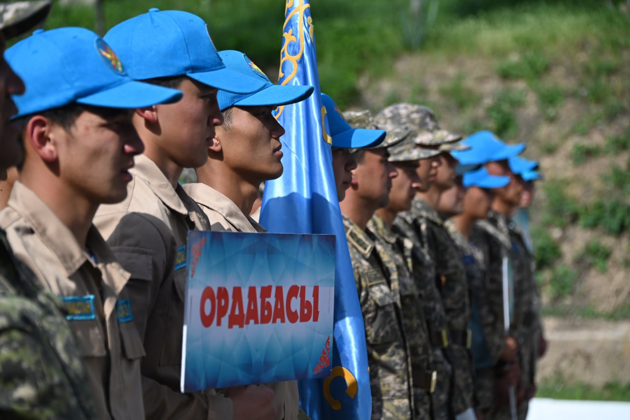 Туркестанская область определила лучшую команду для  участия в военно-патриотическом сборе «Айбын-2025»
