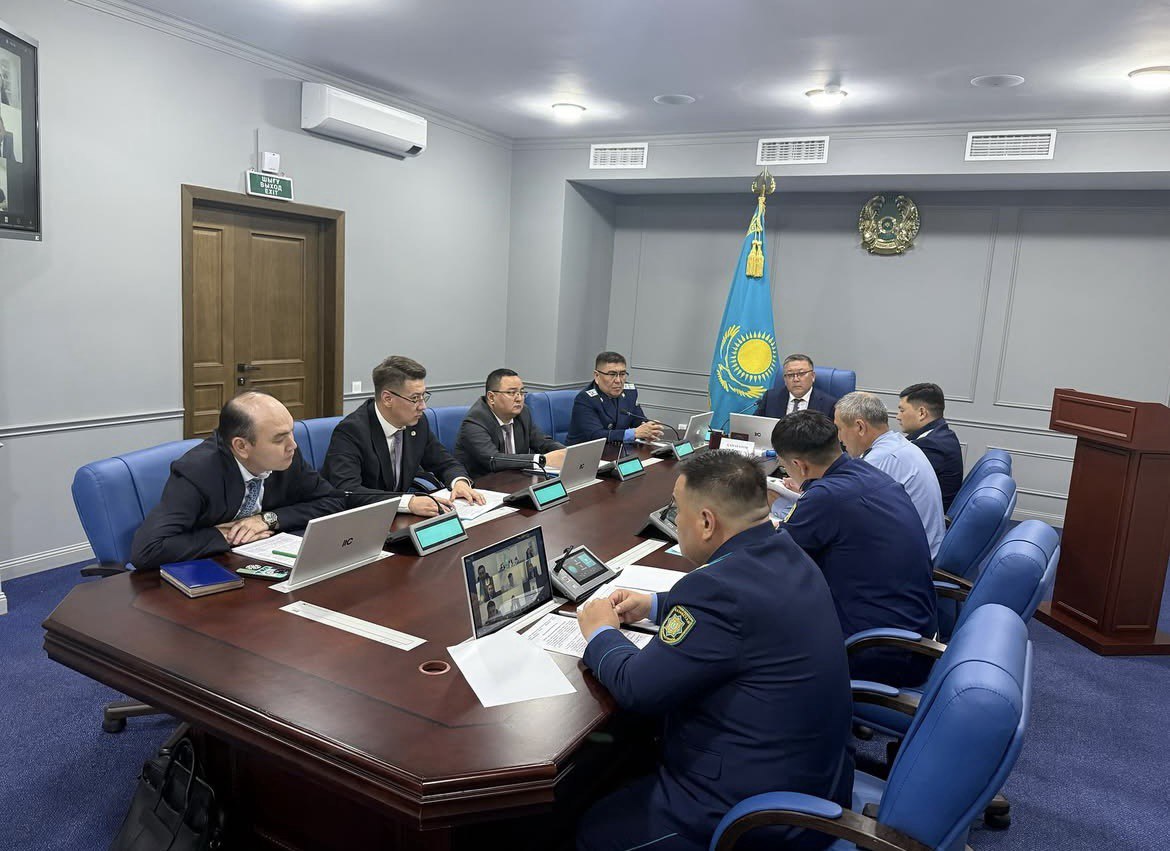 В области Жетісу прошло совещание по вопросам обеспечения безопасности дорожного движения