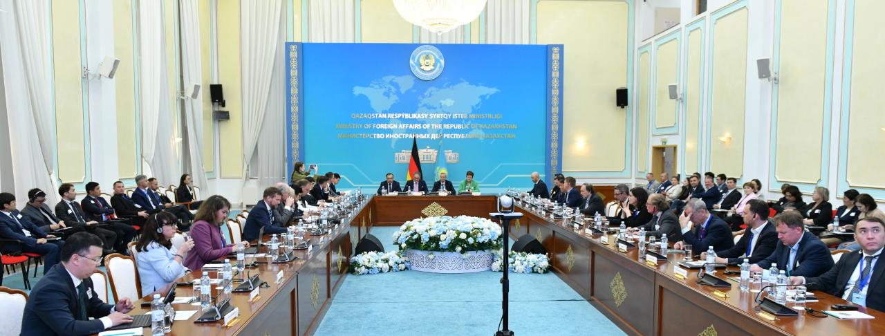 Казахстан и Германия укрепляют сотрудничество в сферах дуального образования и воды
