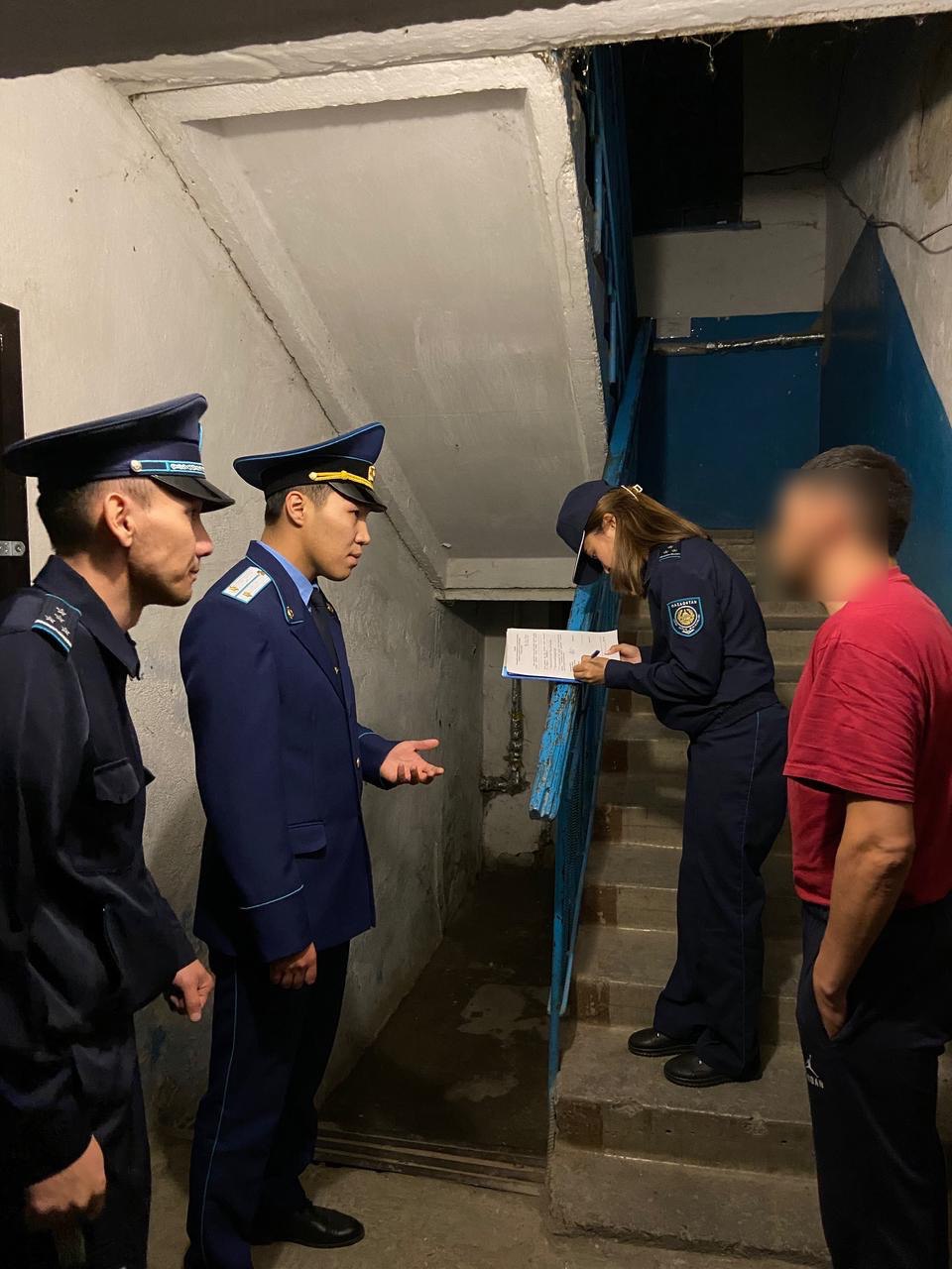 Есіл ауданының прокуратурасы пробациялық бақылаудағы адамдардың тұру жағдайларына тексеру жүргізді