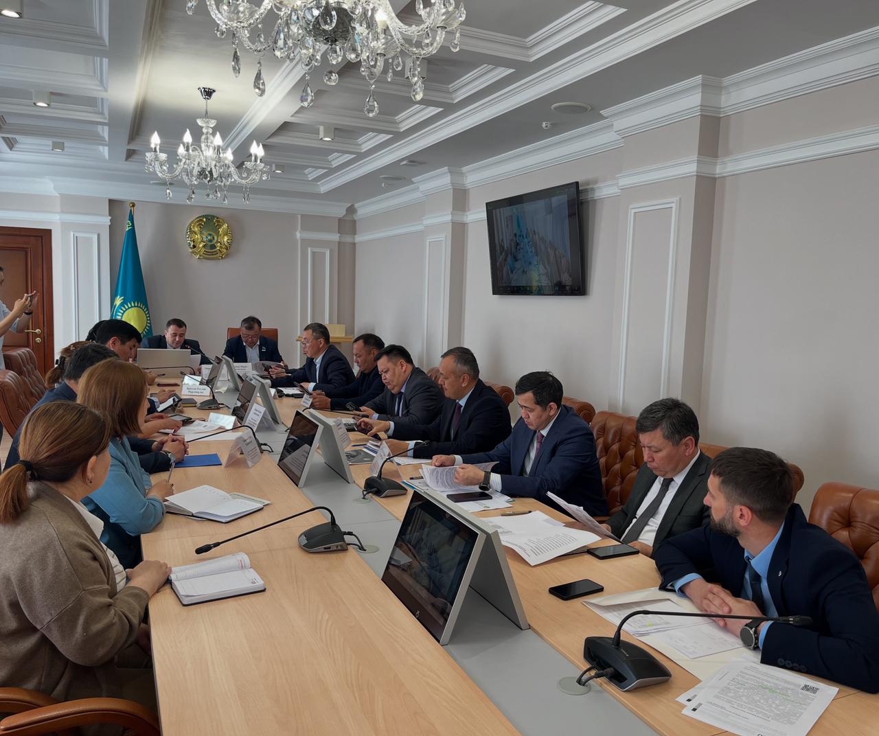 Әлеуметтік-мәдени даму, заңдылық, құқықтық тәртіп және кәсіпкерлік жөніндегі тұрақты комиссияның отырысы өтті