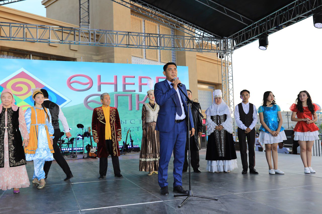 ТҮРКІСТАНДА «ӨНЕРЛІ ӨЛКЕ» ОБЛЫСТЫҚ ӨНЕР ФЕСТИВАЛІ БАСТАЛДЫ