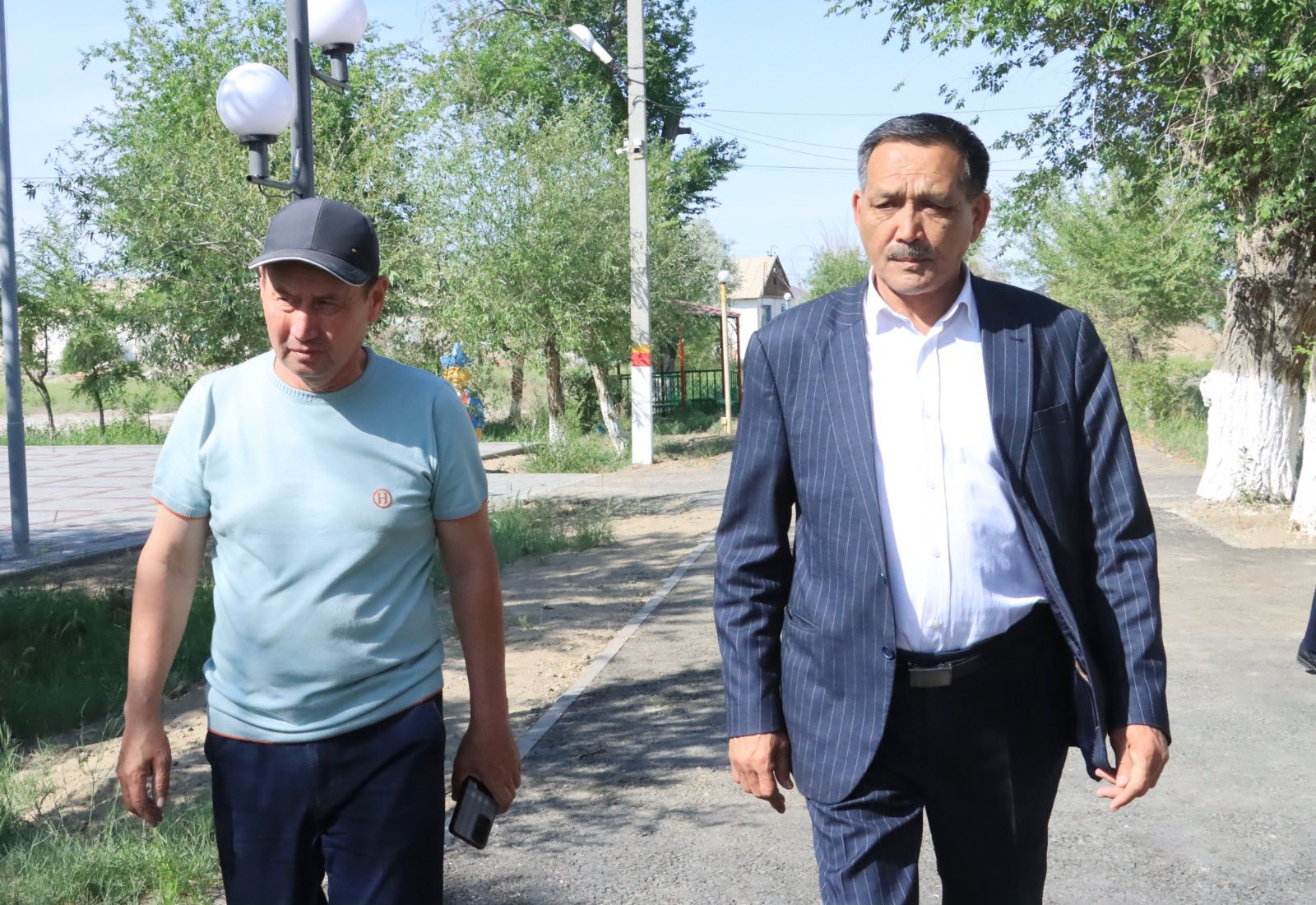 Аудан әкімі "Жалын" лагерінің дайындық барысымен танысты