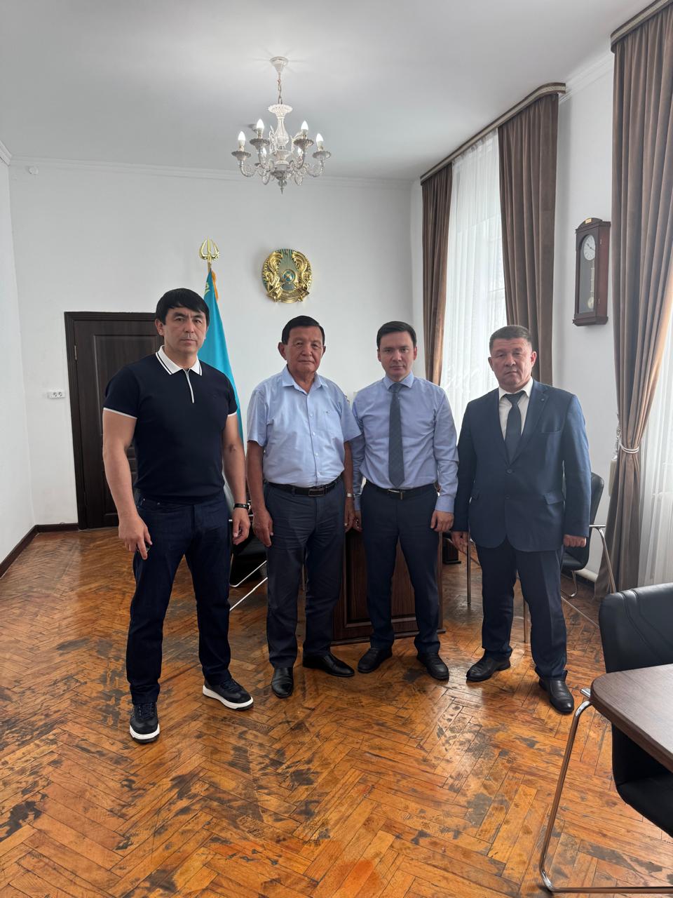 Өкіл жұмыс сапарымен Байзақ ауданында болды