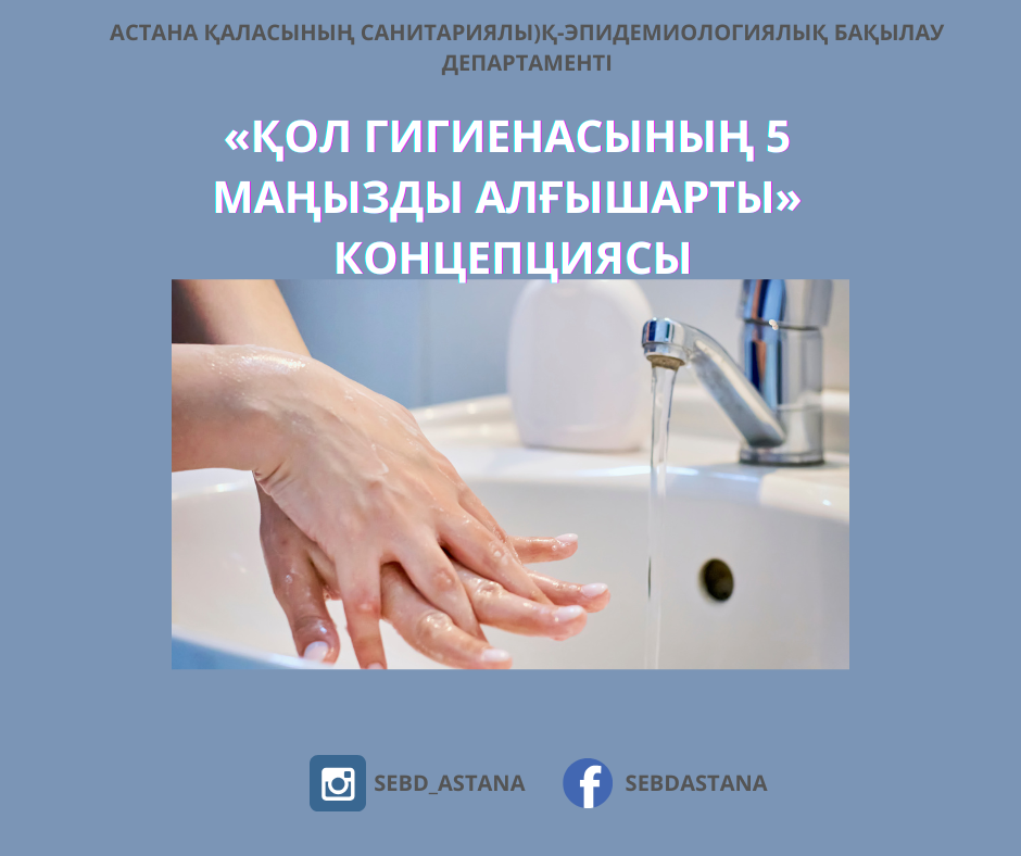Концепция «5 моментов для гигиены рук»