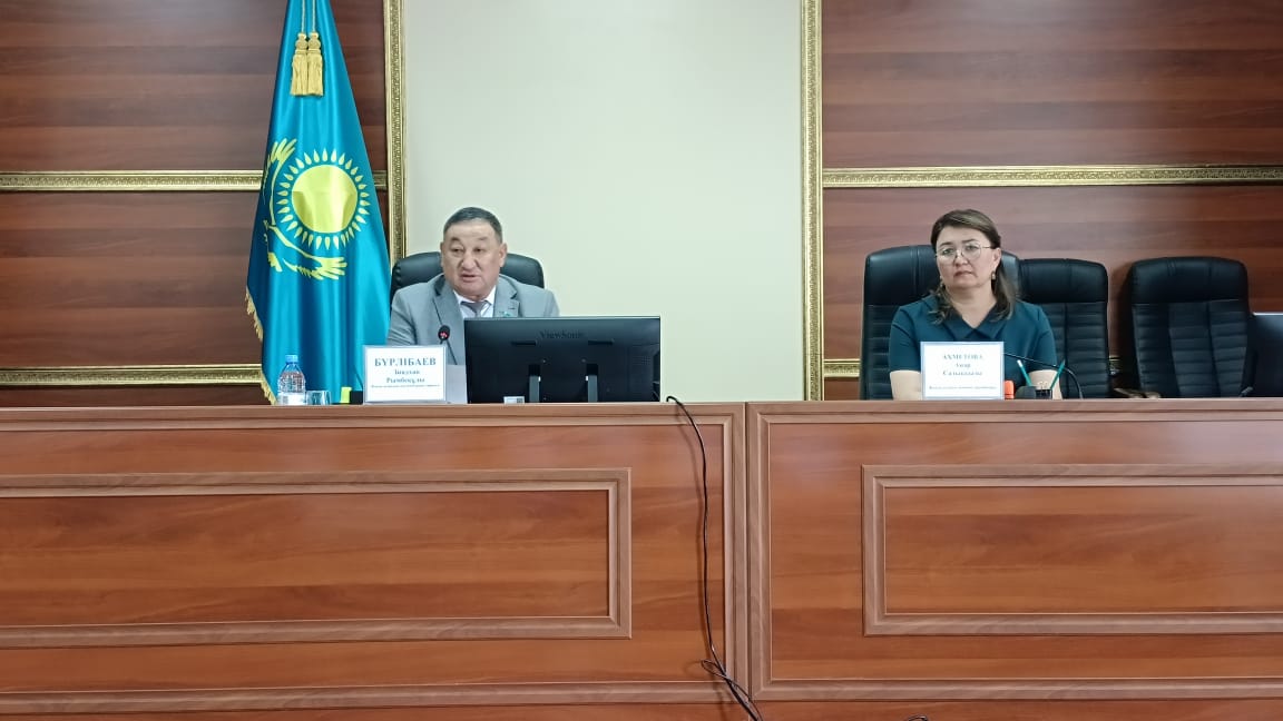 Сегізінші шақырылған Жуалы аудандық мәслихатының кезектен тыс, қырық төртінші сессиясы өтті